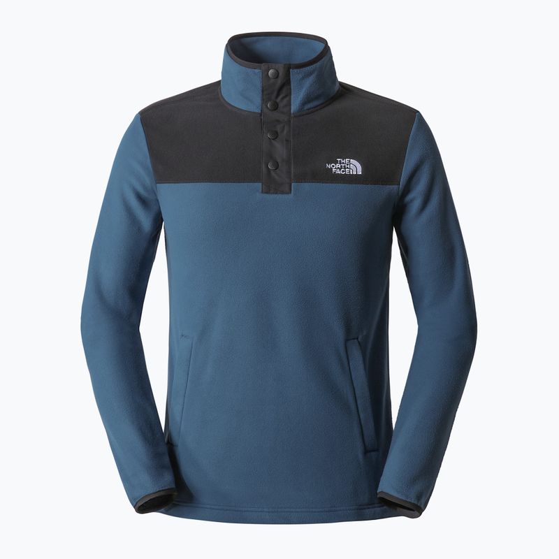 Bluza trekkingowa męska The North Face Homesafe Snap Neck Fleece Pullover shady blue/black 10