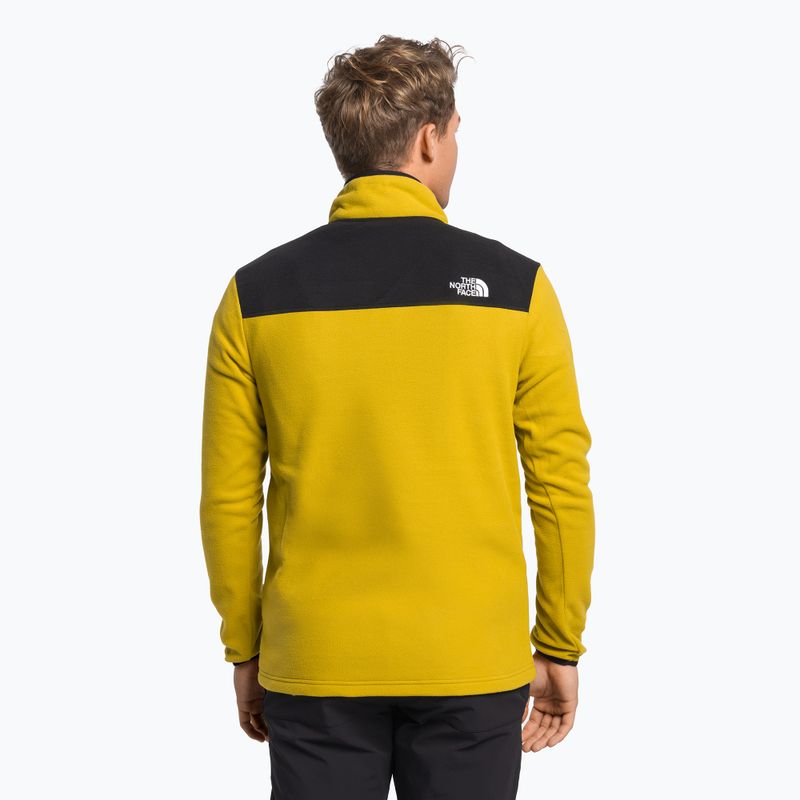 Bluza trekkingowa męska The North Face Homesafe Snap Neck Fleece Pullover mineral gold 4