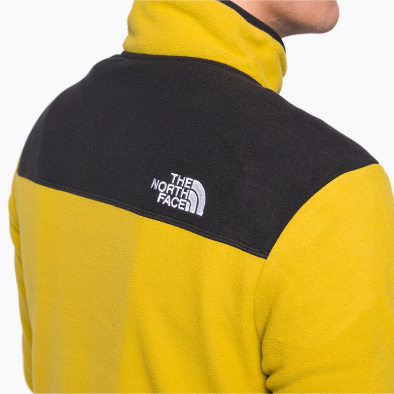 Bluza trekkingowa męska The North Face Homesafe Snap Neck Fleece Pullover mineral gold 5
