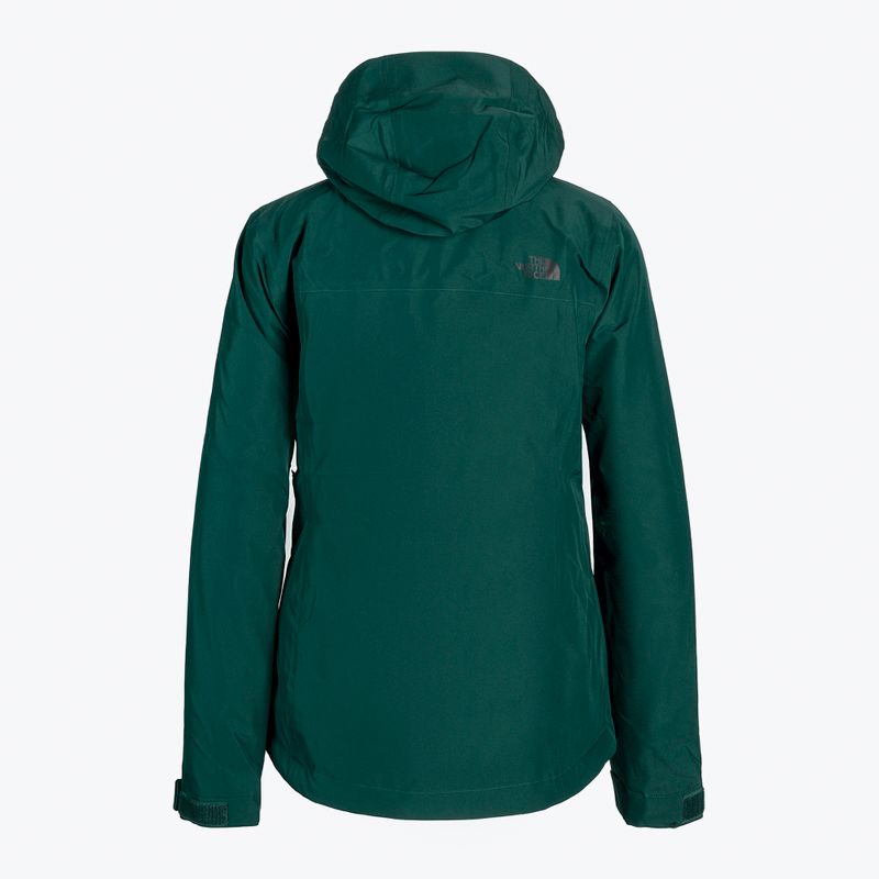 Kurtka przeciwdeszczowa damska The North Face Dryzzle Futurelight Insulated ponderosa green 10