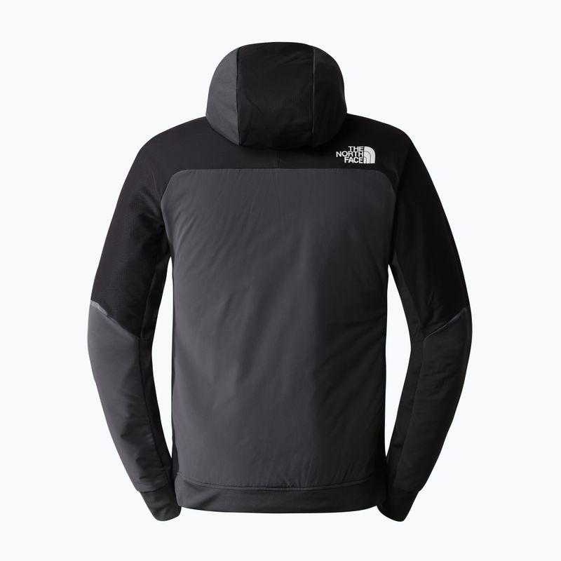 Kurtka hybrydowa męska The North Face Dawn Turn Hybrid Ventrix Hoodie asphalt grey/black/asphalt 7