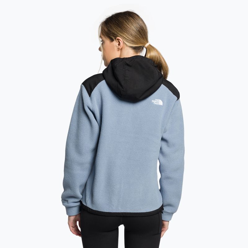 Bluza trekkingowa damska The North Face Alpine Polartec 200 FZ Hooded folk blue/black 4
