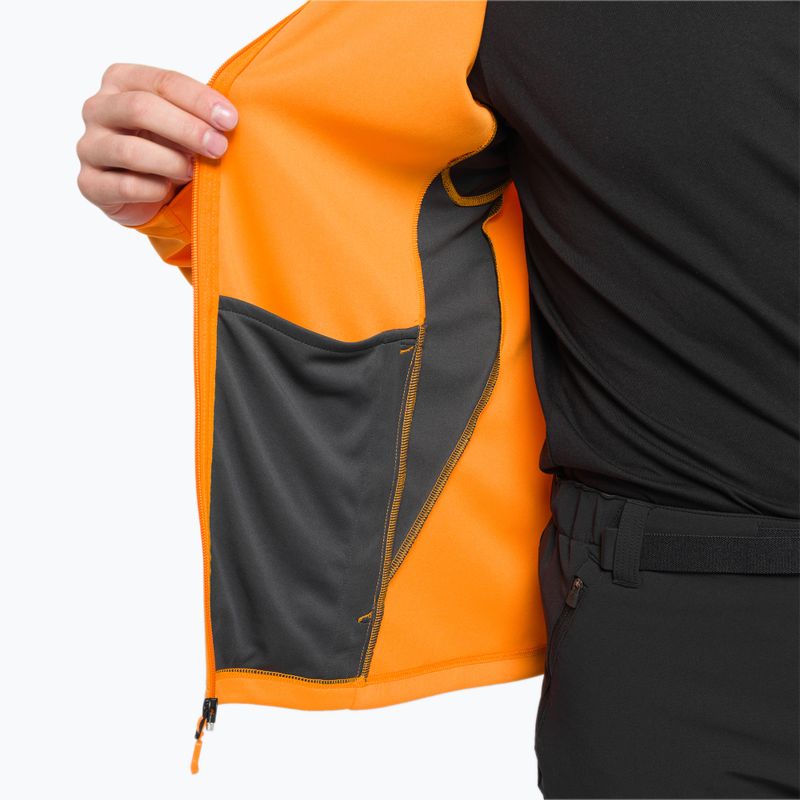 Bluza trekkingowa męska The North Face AO Midlayer FZ cone orange/asphalt grey 8