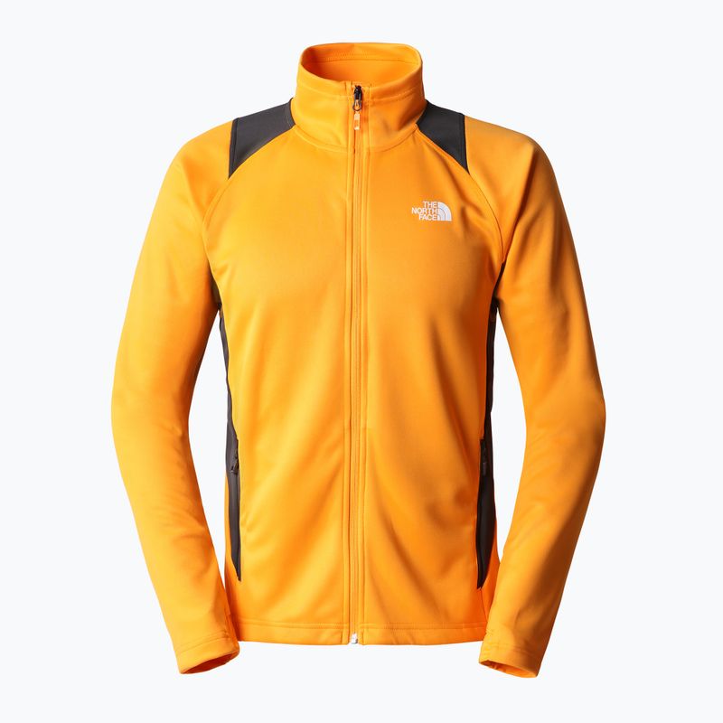 Bluza trekkingowa męska The North Face AO Midlayer FZ cone orange/asphalt grey 9