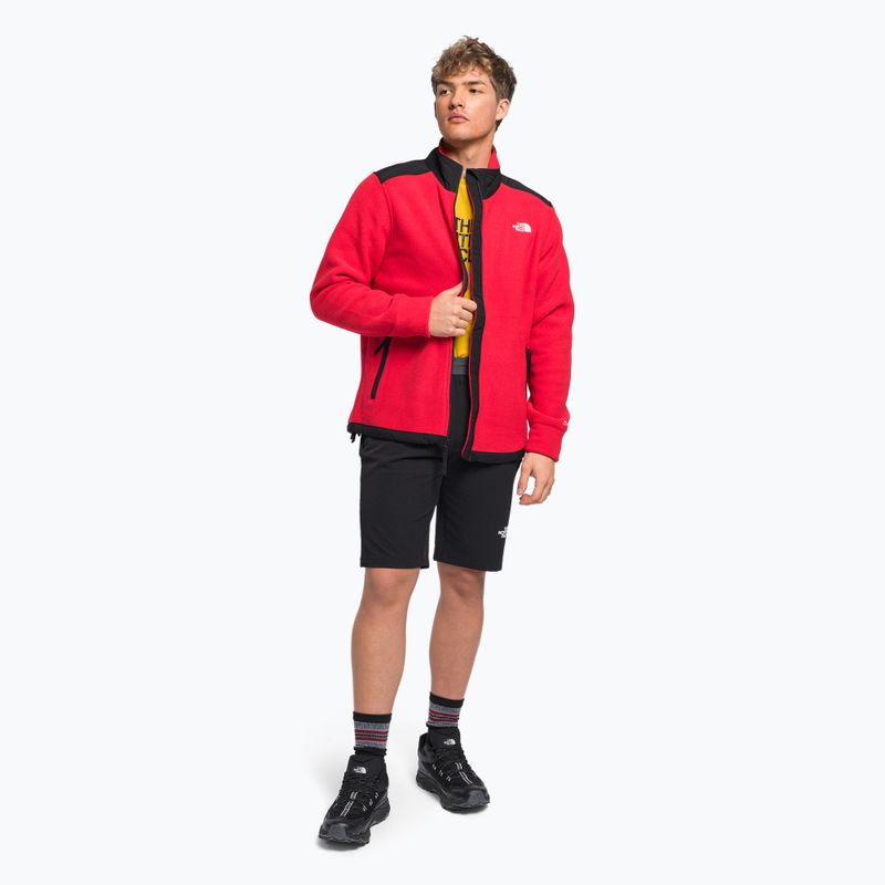 Bluza męska The North Face Alpine Polartec 200 FZ tnf red/black 2