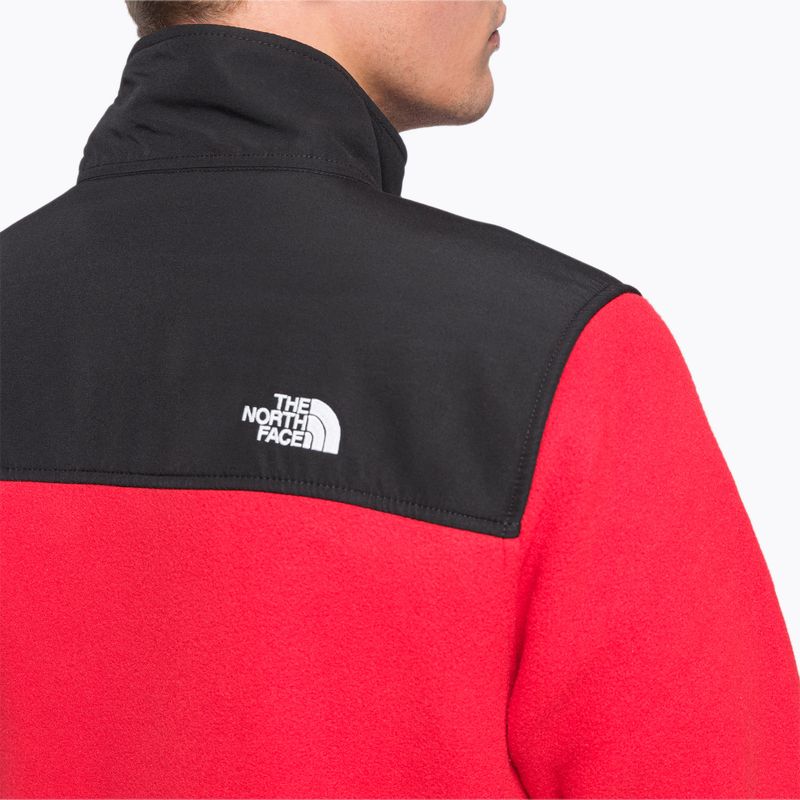 Bluza męska The North Face Alpine Polartec 200 FZ tnf red/black 5