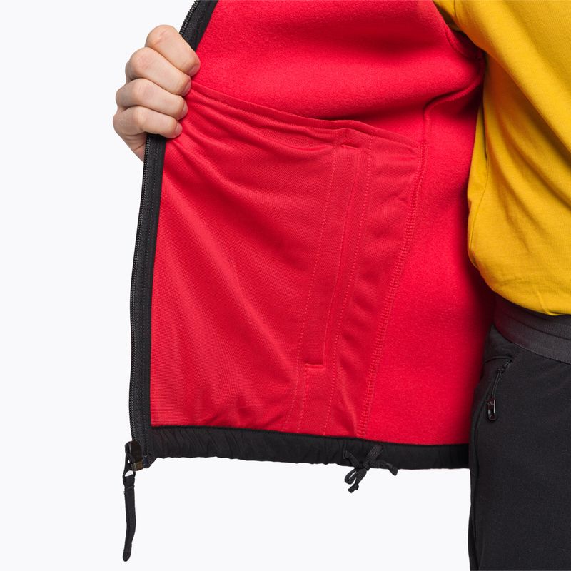 Bluza męska The North Face Alpine Polartec 200 FZ tnf red/black 9