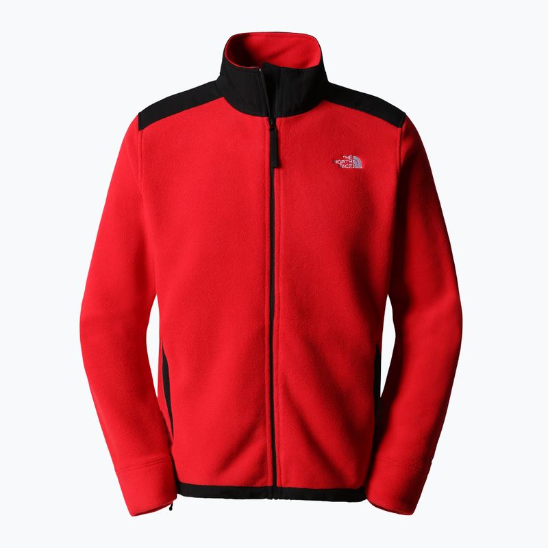 Bluza męska The North Face Alpine Polartec 200 FZ tnf red/black 10