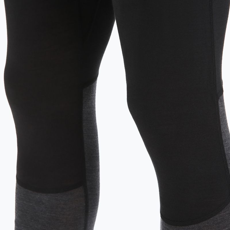 Spodnie termoaktywne męskie icebreaker 125 Zoneknit black 6