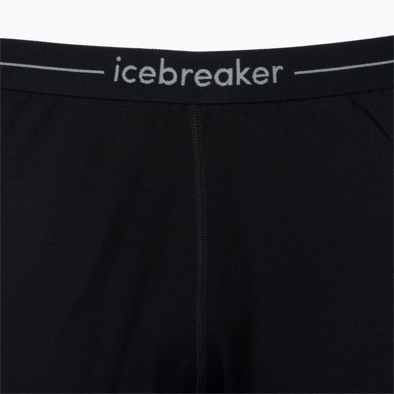 Spodnie termoaktywne męskie icebreaker ZoneKnit 260 black/jet heather/cb 8