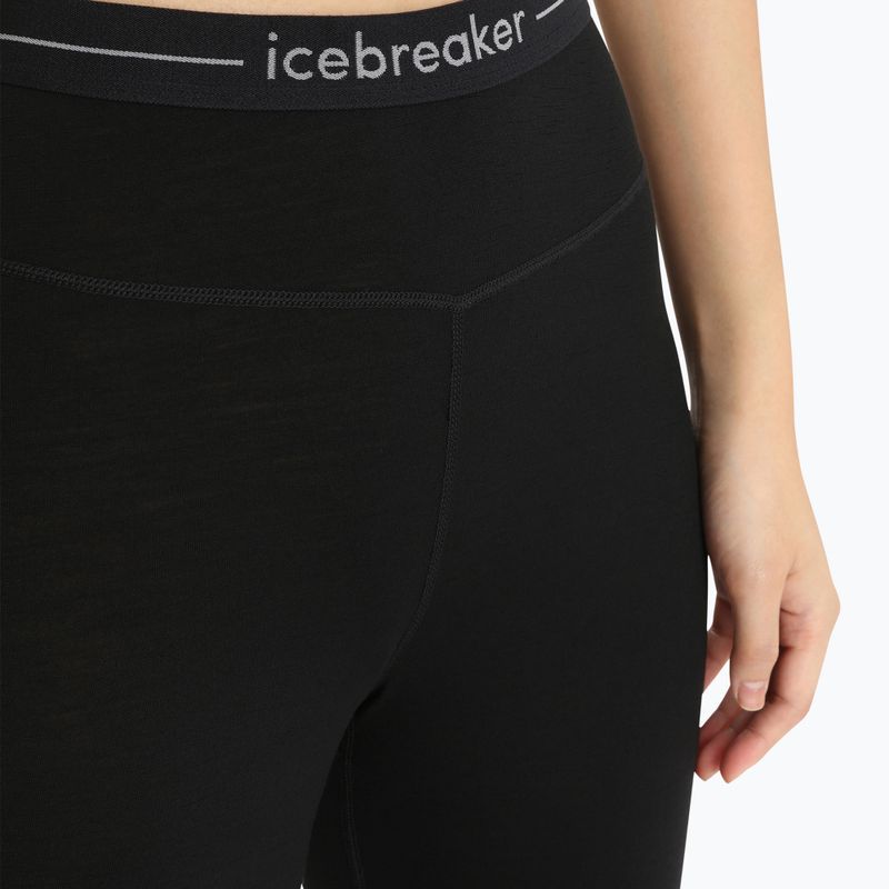 Spodnie termoaktywne damskie icebreaker ZoneKnit 200 black/jet heather/cb 4