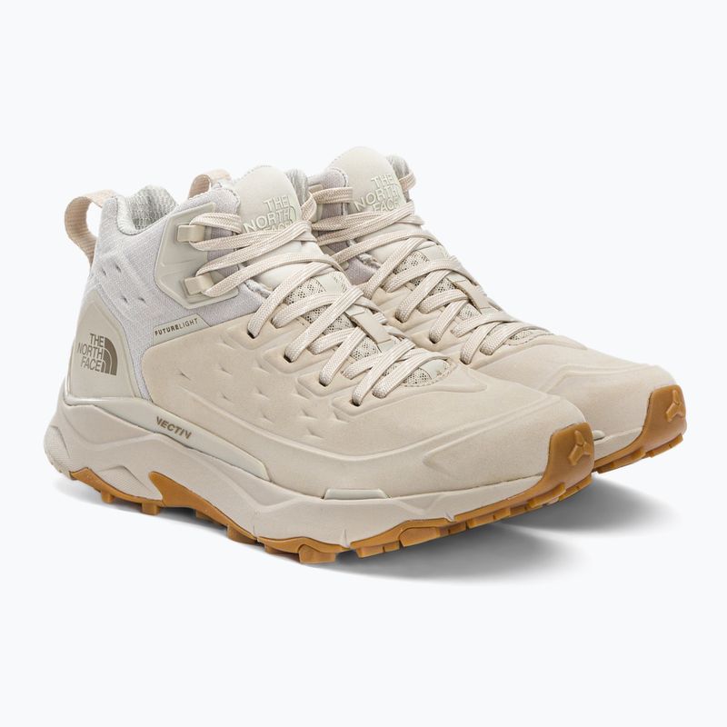 Buty turystyczne damskie The North Face Vectiv Exploris Mid Futurelight Leather sandstone/gardenia 4