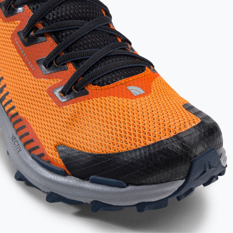 Buty turystyczne męskie The North Face Vectiv Fastpack Mid Futurelight cone orange/black 7