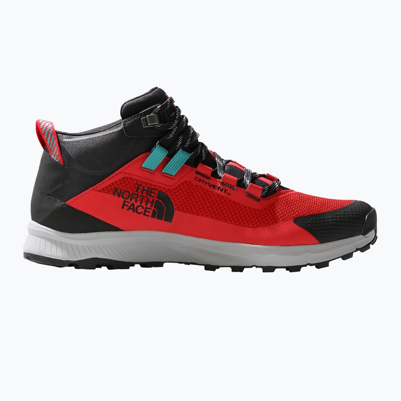 Buty trekkingowe męskie The North Face Cragstone Mid WP black/tnf red 11