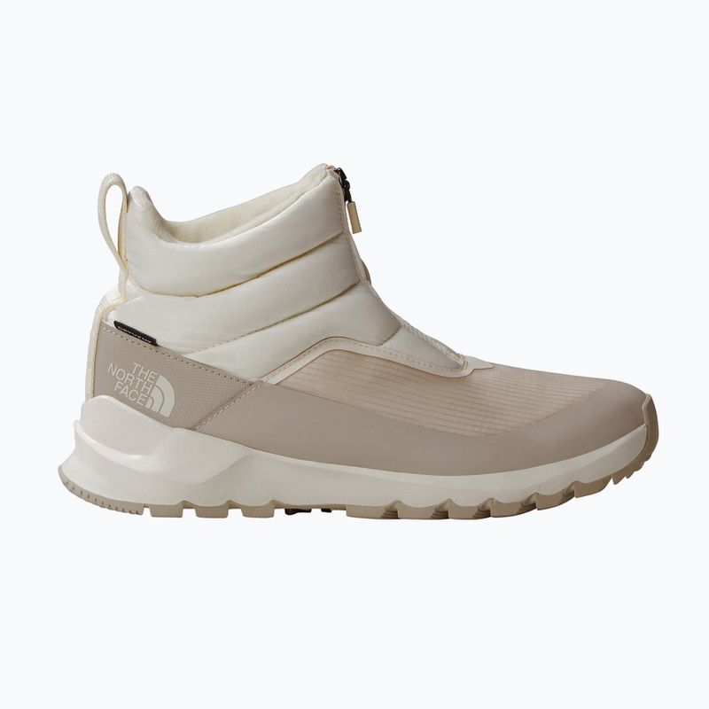 Śniegowce damskie The North Face Thermoball Progressive Zip II Wp gardenia white/silvergrey 9