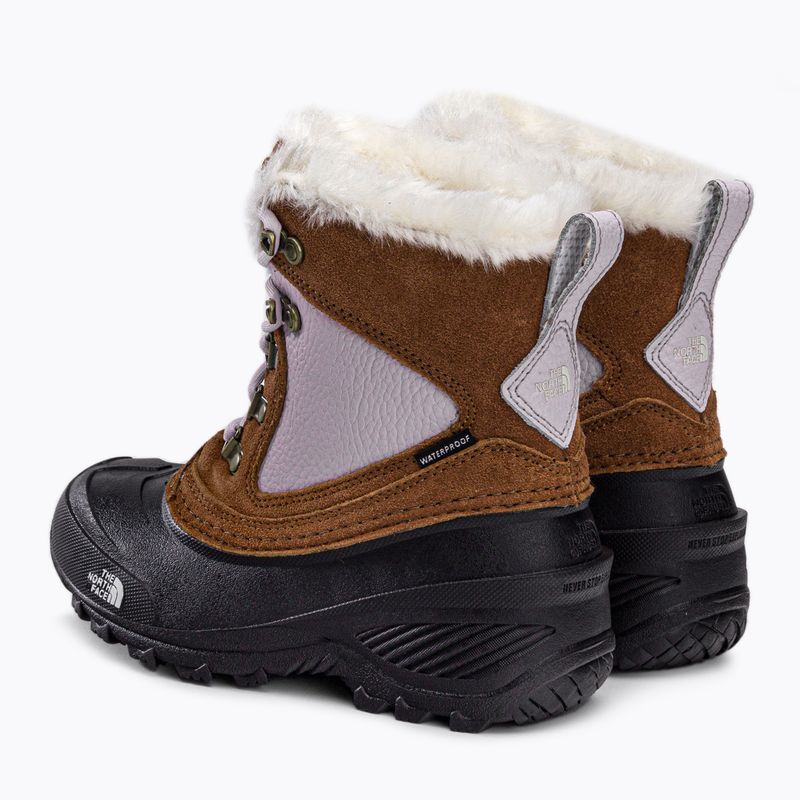 Śniegowce dziecięce The North Face Shellista Extreme toasted brown/lavender fog 3