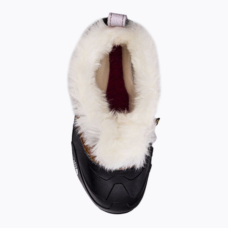 Śniegowce dziecięce The North Face Shellista Extreme toasted brown/lavender fog 6