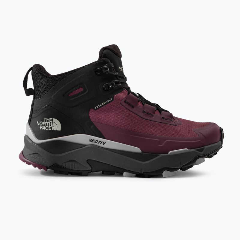 Buty turystyczne damskie The North Face Vectiv Exploris Mid Futurelight wild ginger/black 2