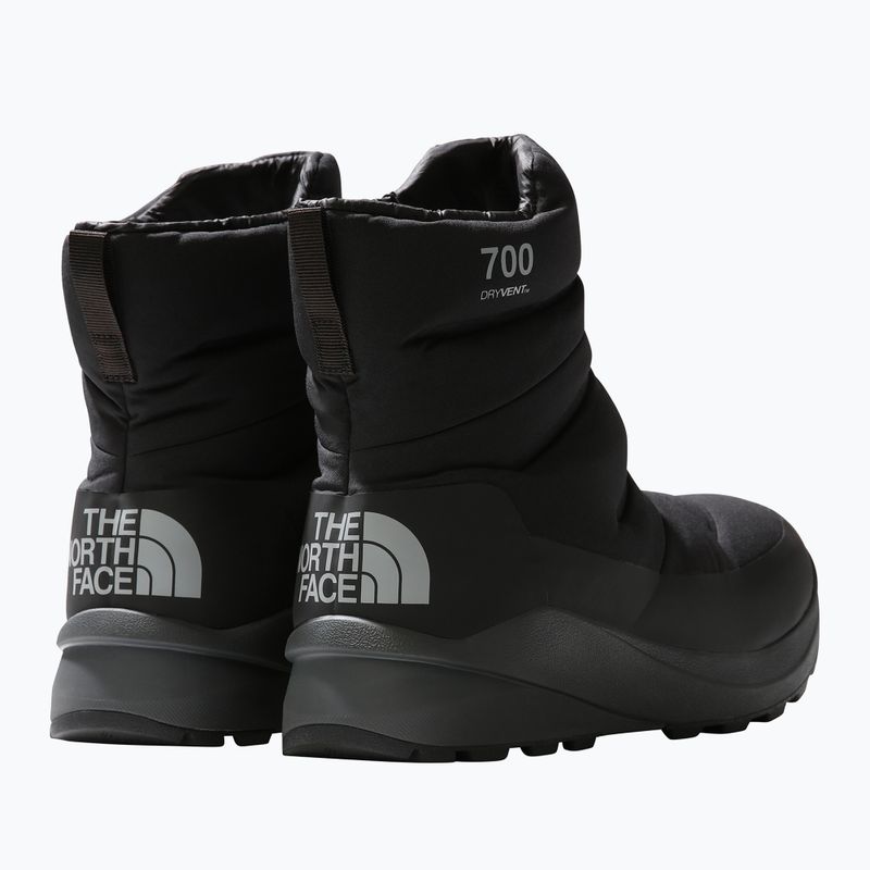 Śniegowce męskie The North Face Nuptse II Bootie WP black/asphalt grey 13