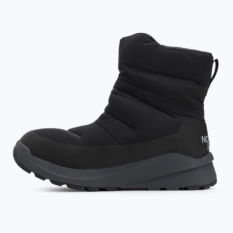 Śniegowce męskie The North Face Nuptse II Bootie WP black/asphalt grey 9