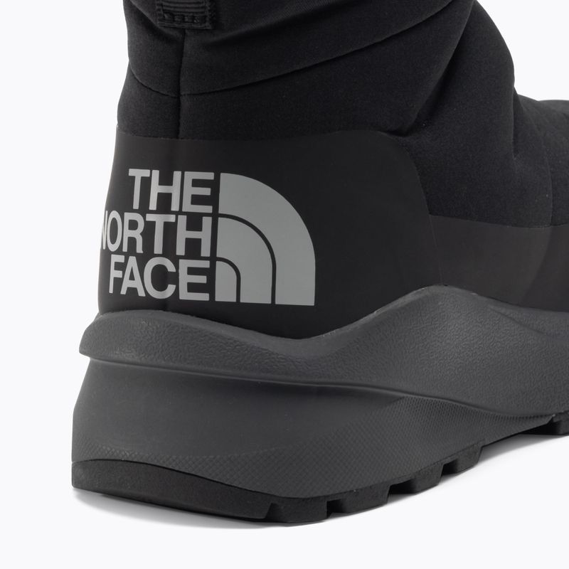 Śniegowce damskie The North Face Nuptse II Bootie WP black/asphalt grey 8
