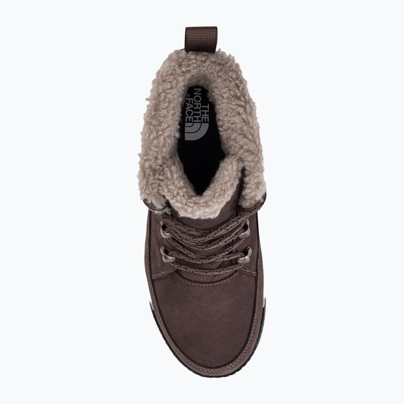 Buty zimowe damskie The North Face Sierra Mid Lace WP deep taupe/wild ginger 6