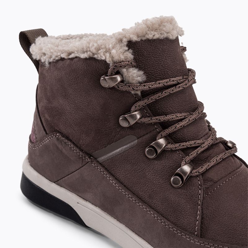 Buty zimowe damskie The North Face Sierra Mid Lace WP deep taupe/wild ginger 8
