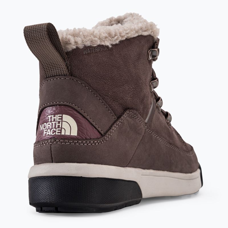 Buty zimowe damskie The North Face Sierra Mid Lace WP deep taupe/wild ginger 9