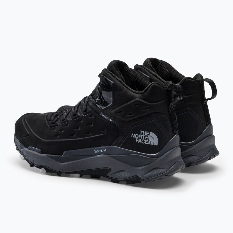 Buty turystyczne męskie The North Face Vectiv Exploris Mid Futurelight Leather black/tin grey 3