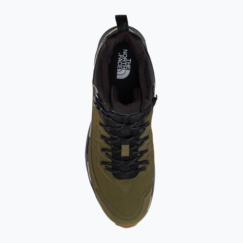 Buty turystyczne męskie The North Face Vectiv Exploris Mid Futurelight Leather military olive/black 6