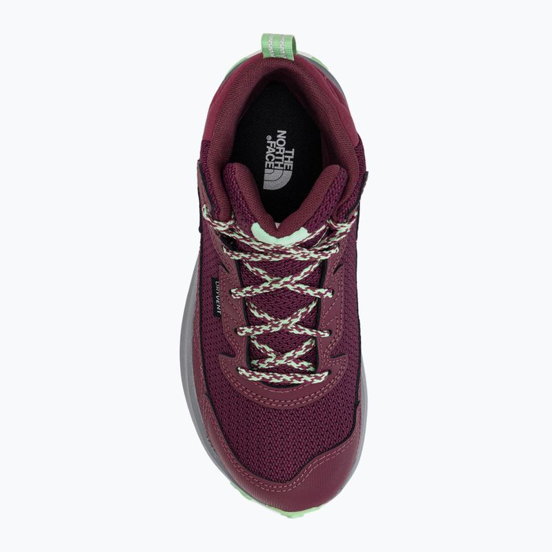 Buty turystyczne dziecięce The North Face Fastpack Hiker Mid WP red violet/wild ginger 6