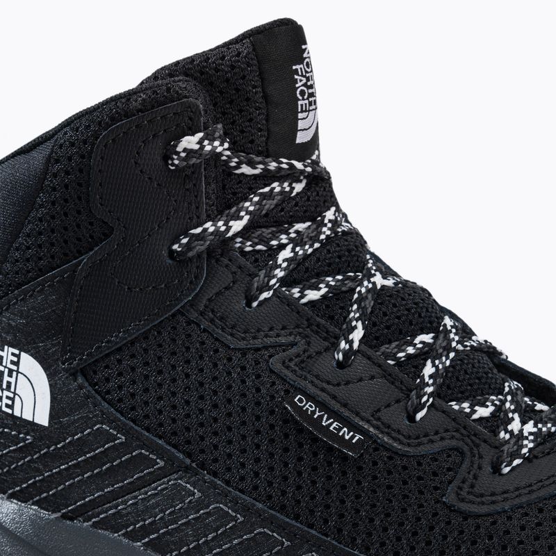 Buty turystyczne dziecięce The North Face Fastpack Hiker Mid WP black/black 8