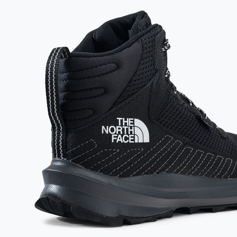 Buty turystyczne dziecięce The North Face Fastpack Hiker Mid WP black/black 9