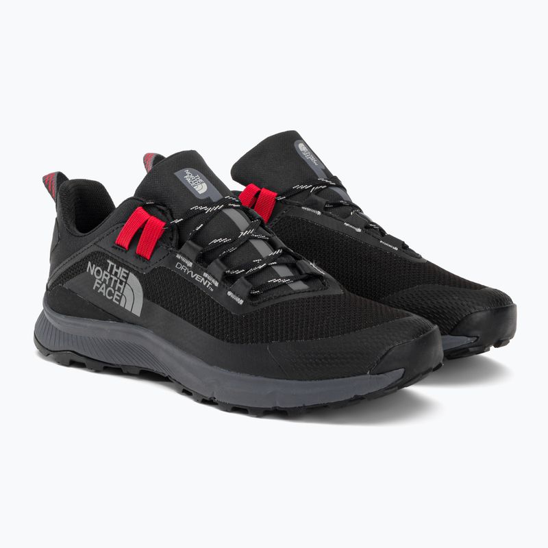 Buty turystyczne męskie The North Face Cragstone WP black/vanads grey 4