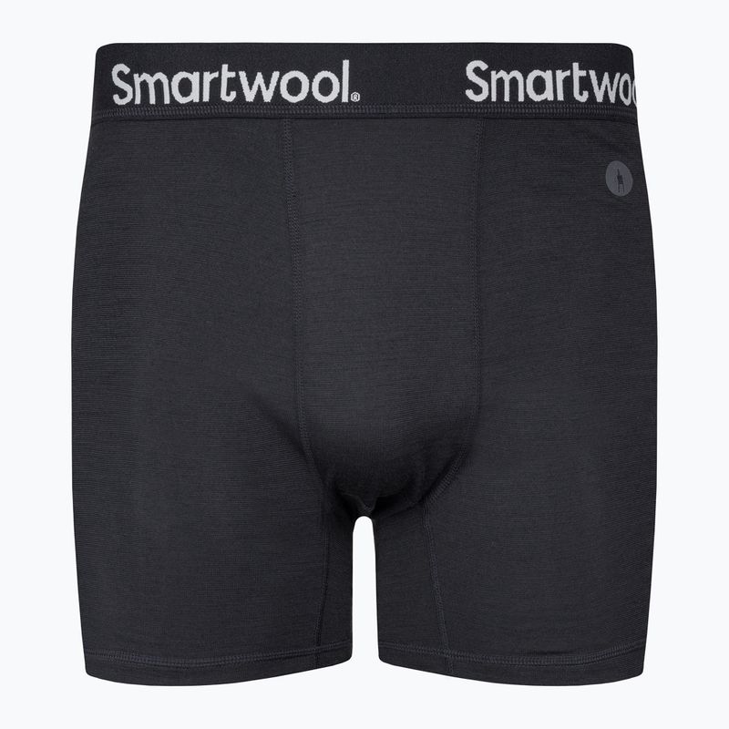 Bokserki termoaktywne męskie Smartwool Brief Boxed black