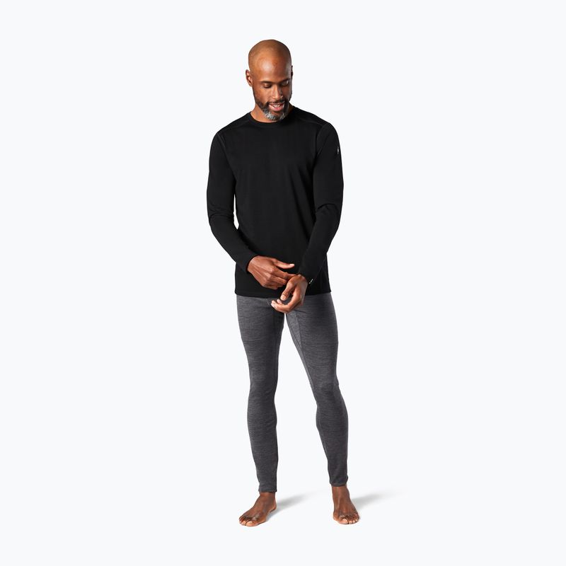 Bluza termoaktywna męska Smartwool Classic All-Season Merino Baselayer Boxed black