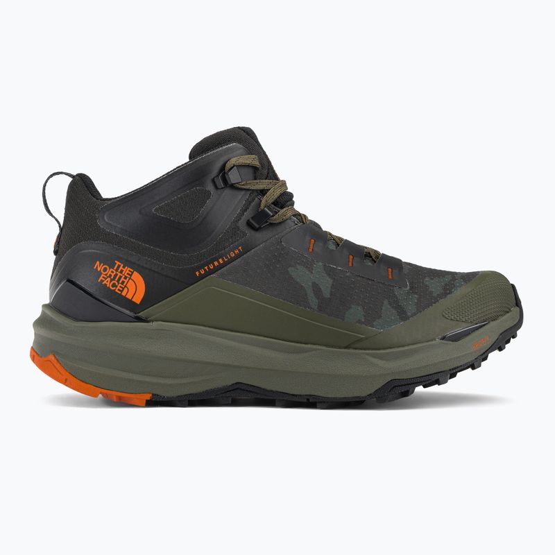 Buty turystyczne męskie The North Face Vectiv Exploris 2 Mid Futurelight new taupe green camo print 2