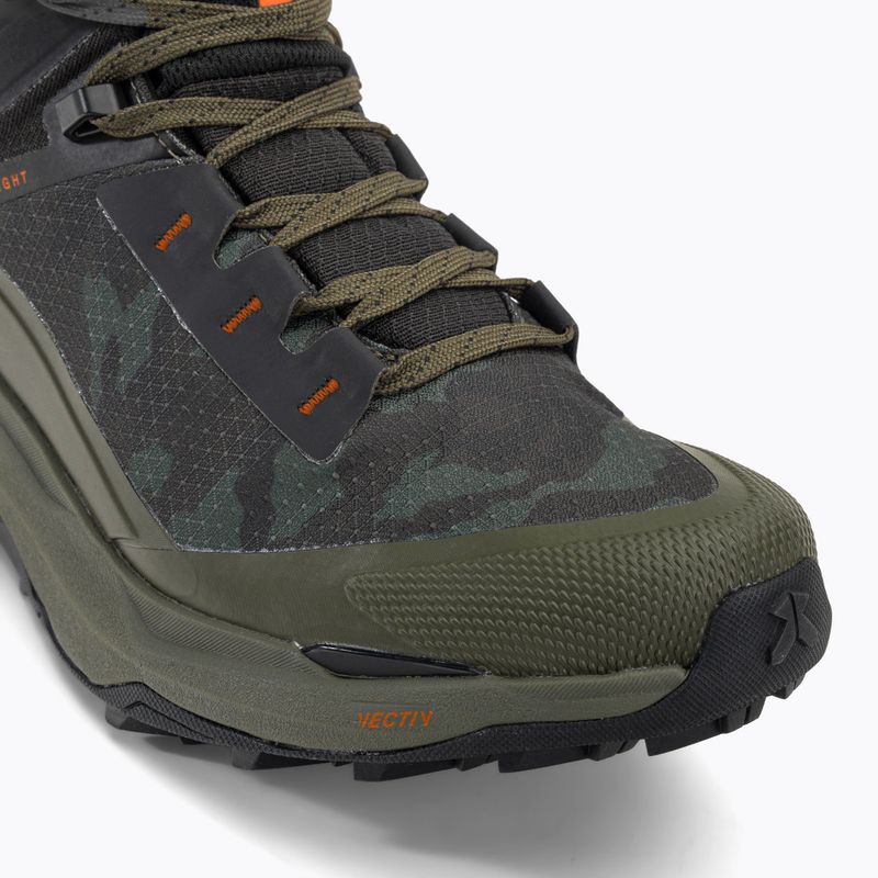 Buty turystyczne męskie The North Face Vectiv Exploris 2 Mid Futurelight new taupe green camo print 8
