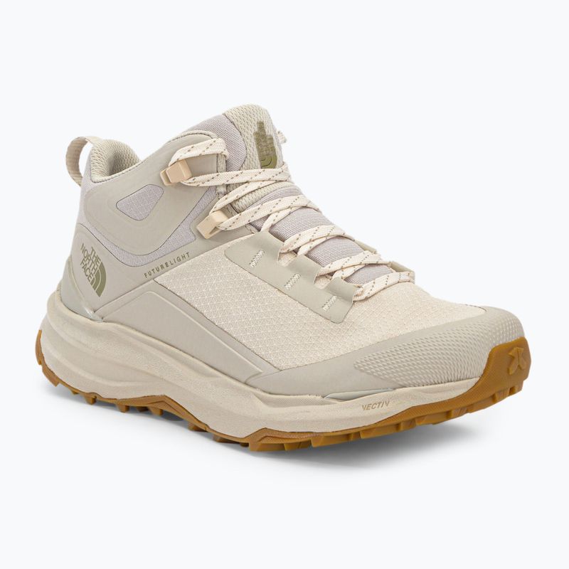 Buty turystyczne damskie The North Face Vectiv Exploris 2 Mid Futurelight sandsone/gardenia white