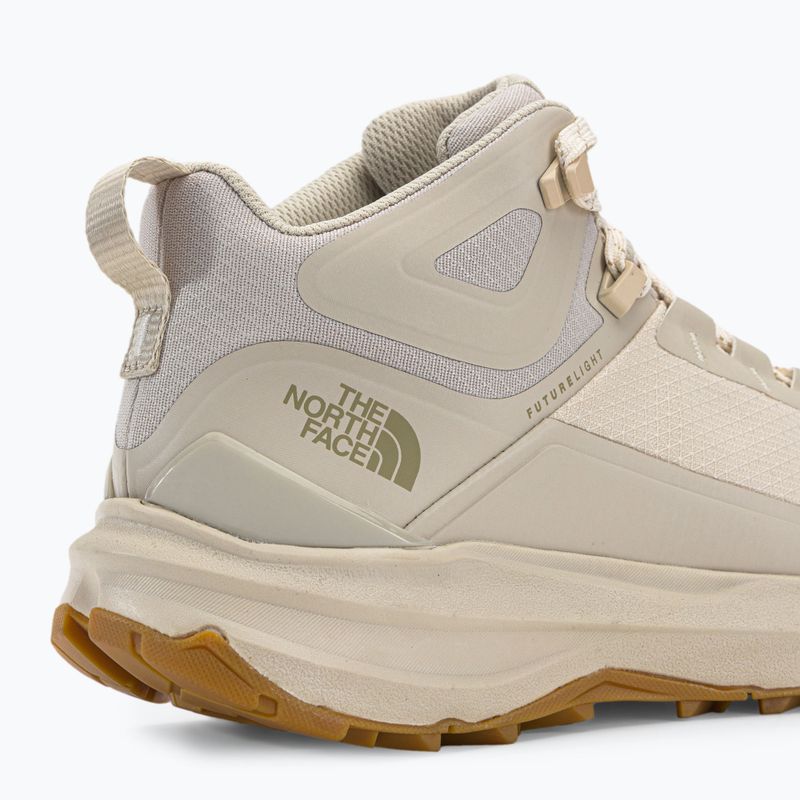 Buty turystyczne damskie The North Face Vectiv Exploris 2 Mid Futurelight sandsone/gardenia white 8