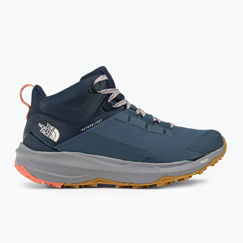 Buty turystyczne damskie The North Face Vectiv Exploris 2 Mid Futurelight shady blue/summit navy 2