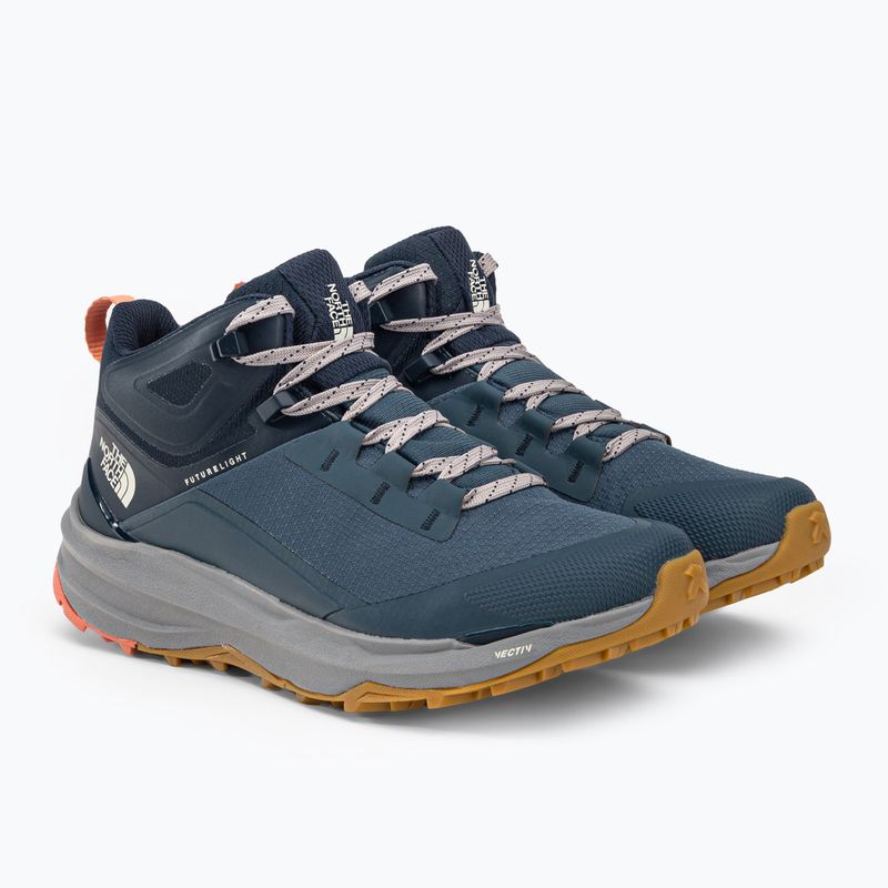 Buty turystyczne damskie The North Face Vectiv Exploris 2 Mid Futurelight shady blue/summit navy 4