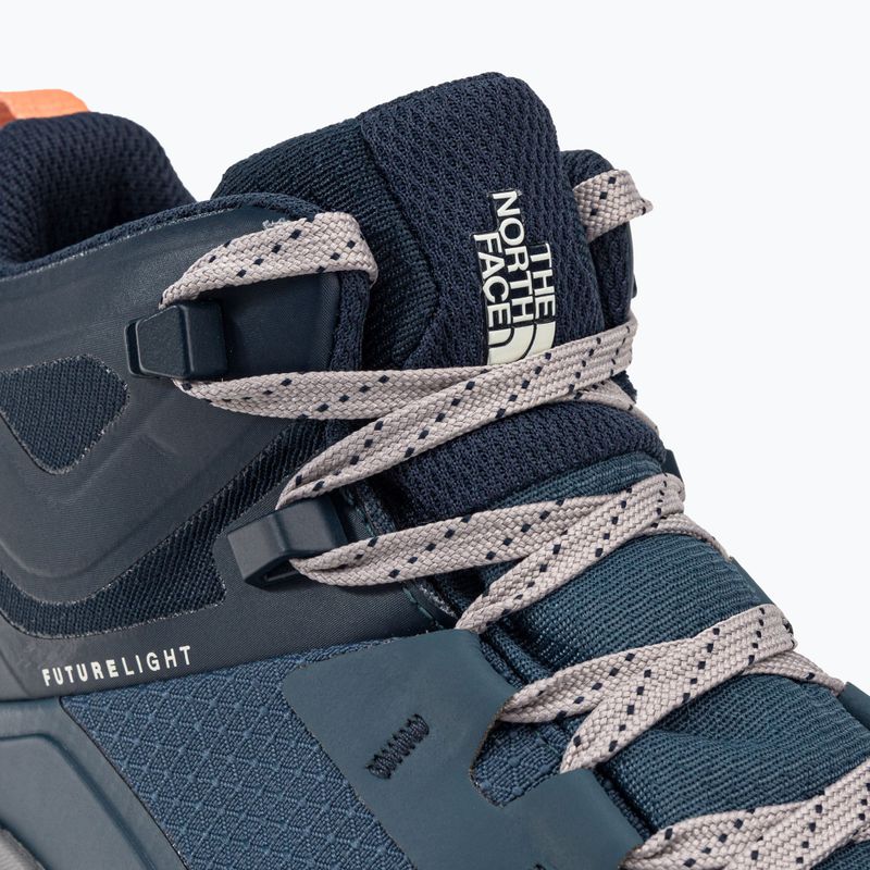 Buty turystyczne damskie The North Face Vectiv Exploris 2 Mid Futurelight shady blue/summit navy 8