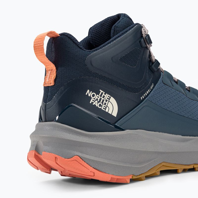 Buty turystyczne damskie The North Face Vectiv Exploris 2 Mid Futurelight shady blue/summit navy 9