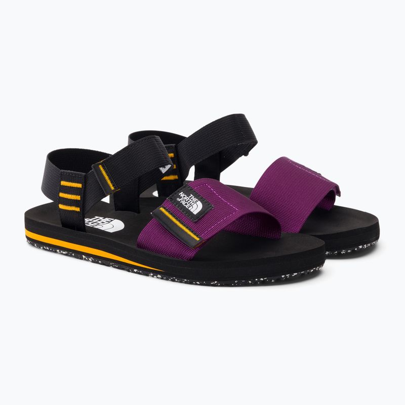 Sandały damskie The North Face Skeena Sandal black/purple cactus flower 4