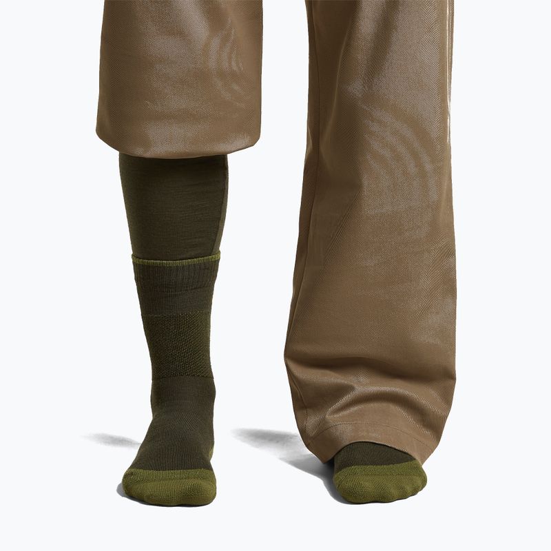 Skarpety męskie Icebreaker Merino Hike+ Medium Crew dark loden/sphagnum 3