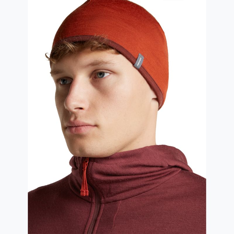Czapka icebreaker Merino 200 Oasis Reversible Beanie agate/port 8