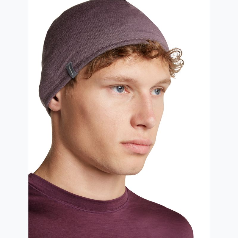 Czapka icebreaker Merino 200 Oasis Reversible Beanie berry/grey plum 8