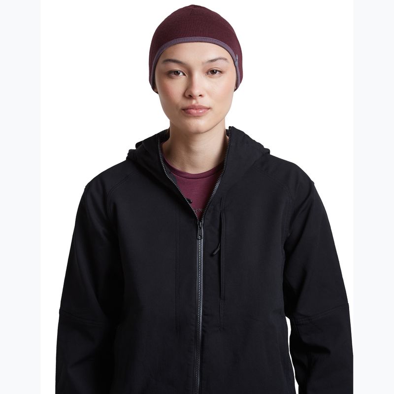 Czapka icebreaker Merino 200 Oasis Reversible Beanie berry/grey plum 9