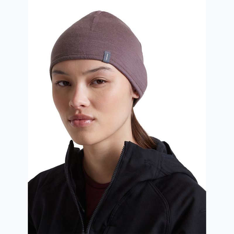 Czapka icebreaker Merino 200 Oasis Reversible Beanie berry/grey plum 12